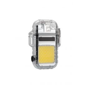 SCHWARZWOLF CALBUCO Electrical rechargeable lighter with a COB flashlight