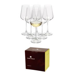 VANILLA SEASON MORETON 6 Set of six white wine glasses