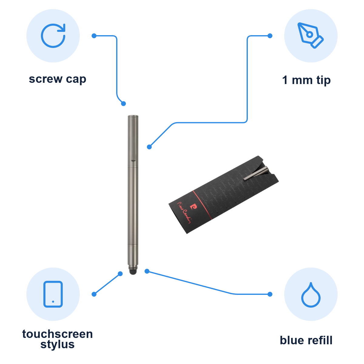 Pierre Cardin product infographic – B0140900IP3