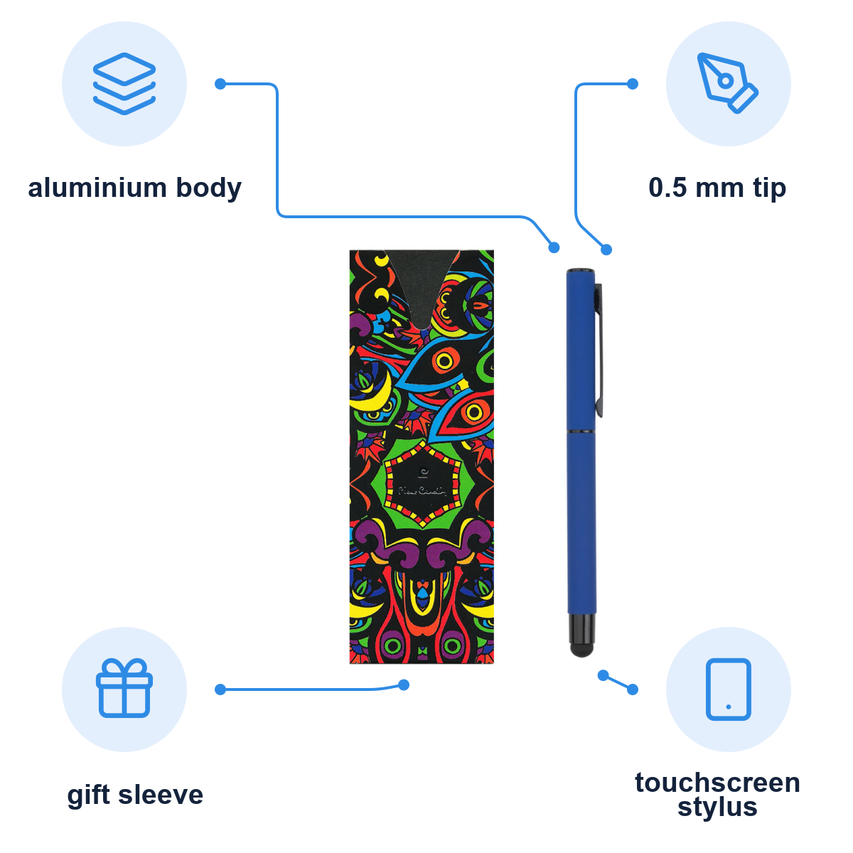 Pierre Cardin product infographic – B0300606IP3