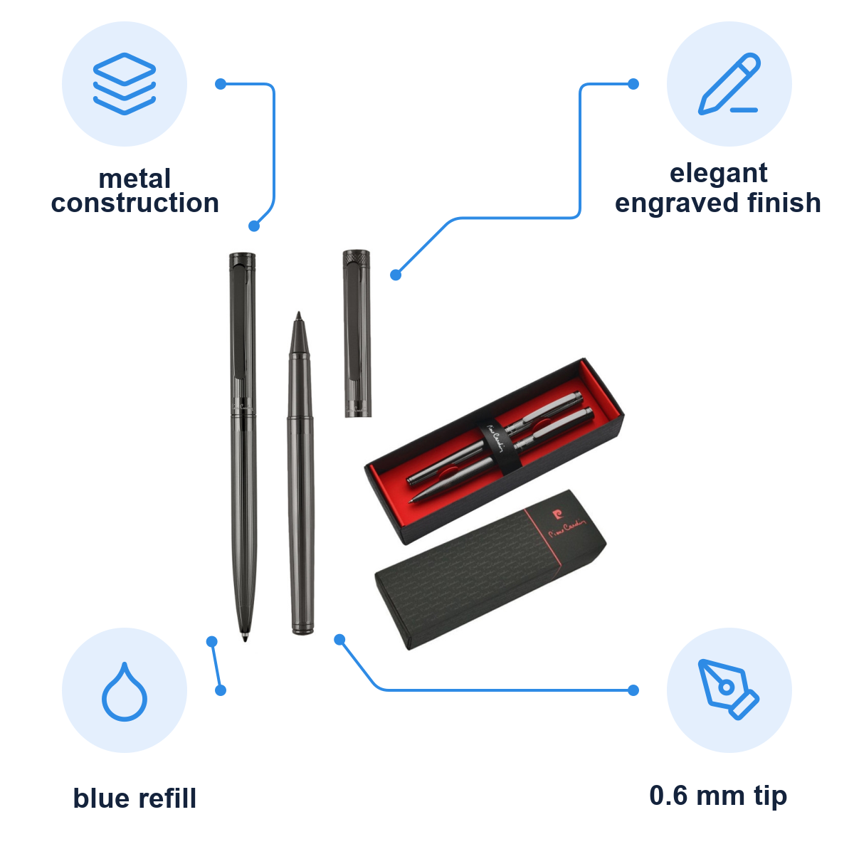 Pierre Cardin product infographic – B0400201IP3