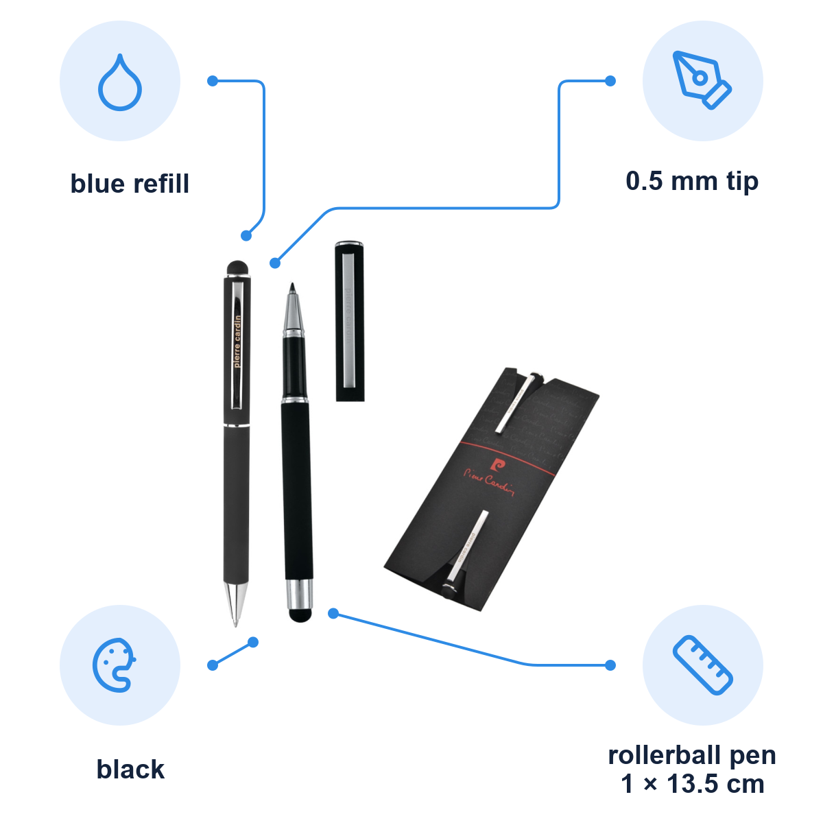 Pierre Cardin product infographic – B0401201IP3
