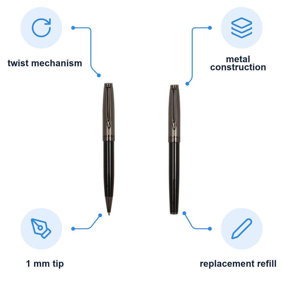 Pierre Cardin product infographic – B0409600IP3