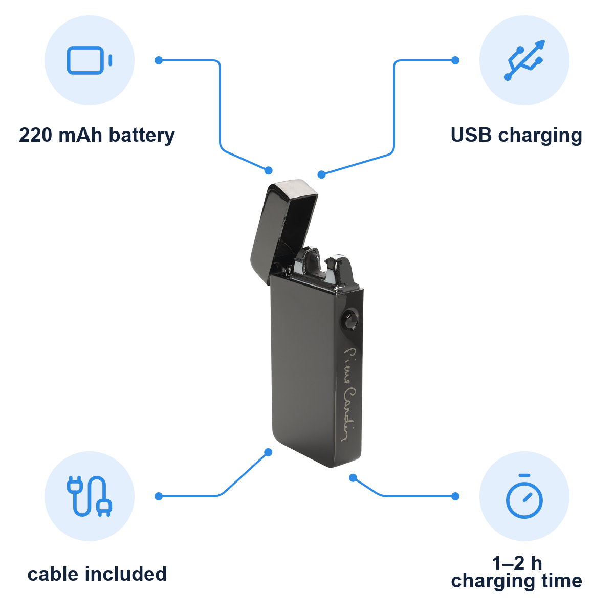 Pierre Cardin product infographic – H6800100IP3